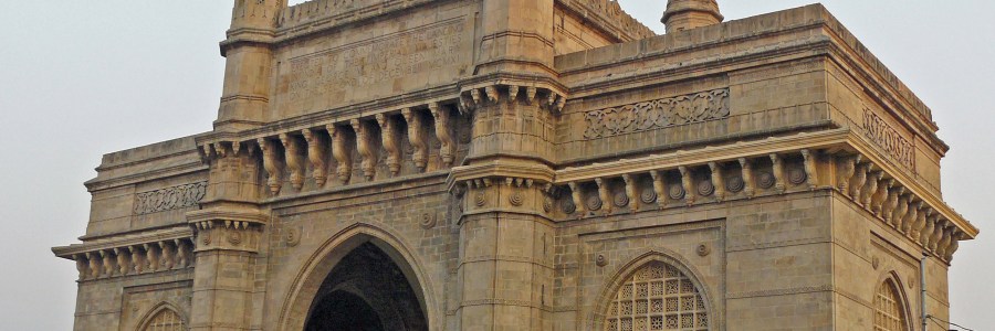 View of the famous Gateway of India in Mumbai