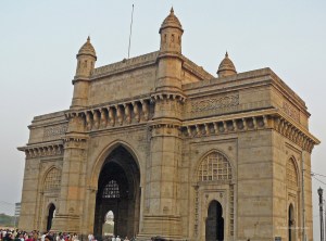 View of the famous Gateway of India in Mumbai