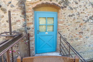 Bed and Breakfast room door at Borghetto sul Mincio