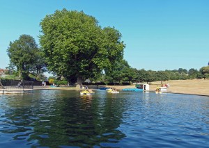Greenwich Park boating lake