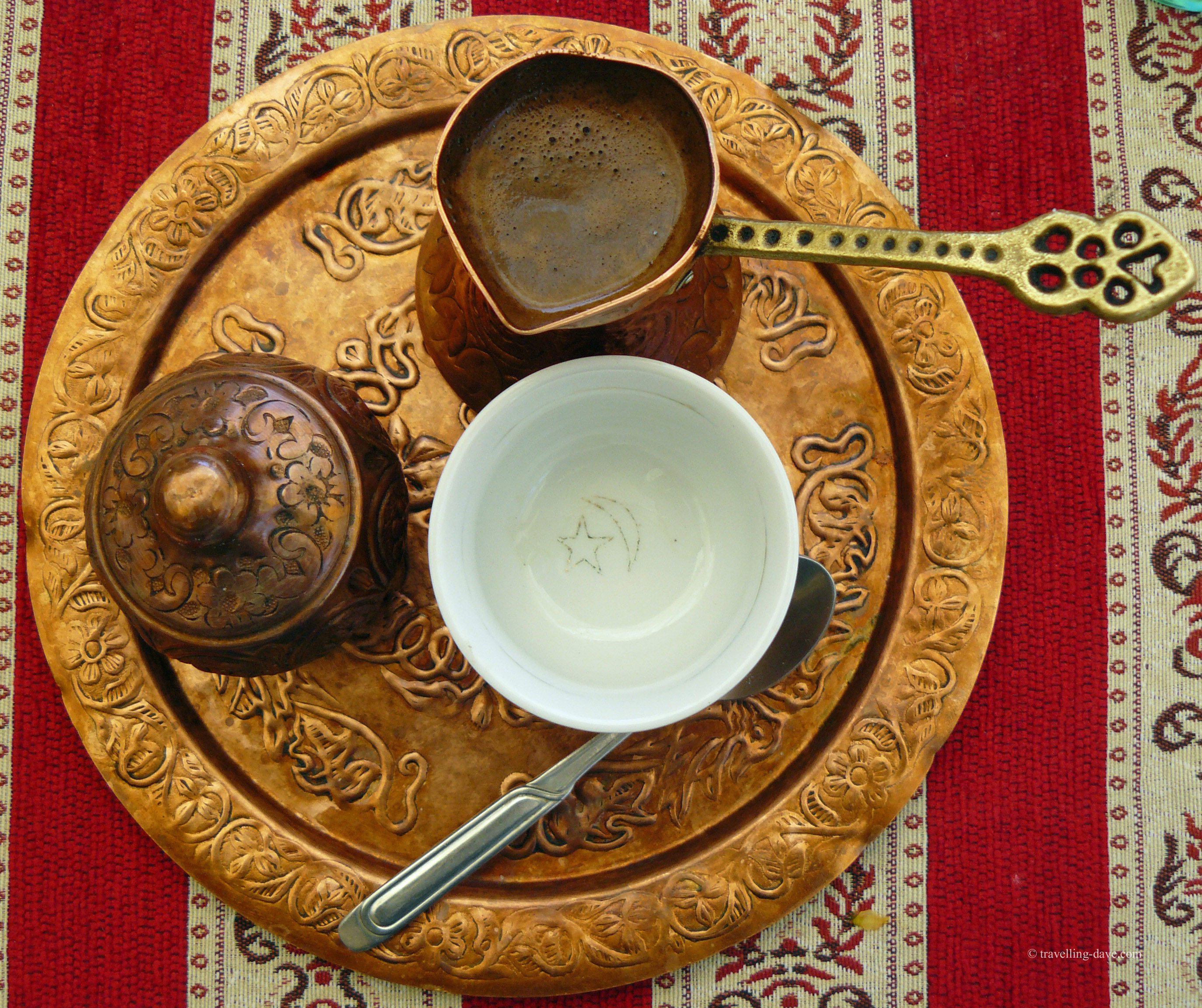 Traditional Bosnian coffee set