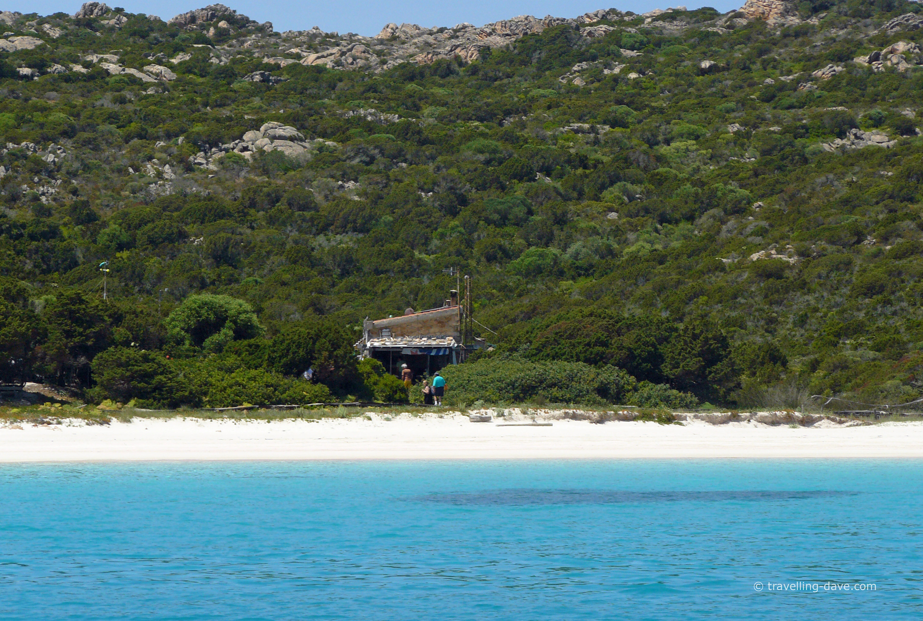 Budelli famous pink sand beach