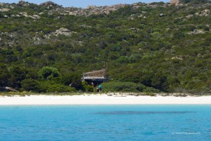 Budelli famous pink sand beach