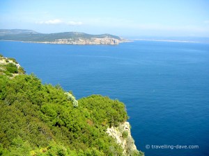The sea seen from Capo Caccia