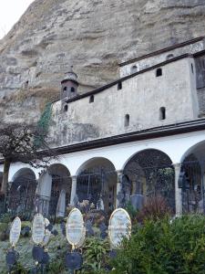 View of the catacombs at Salzburg St.Peter's Cemetery