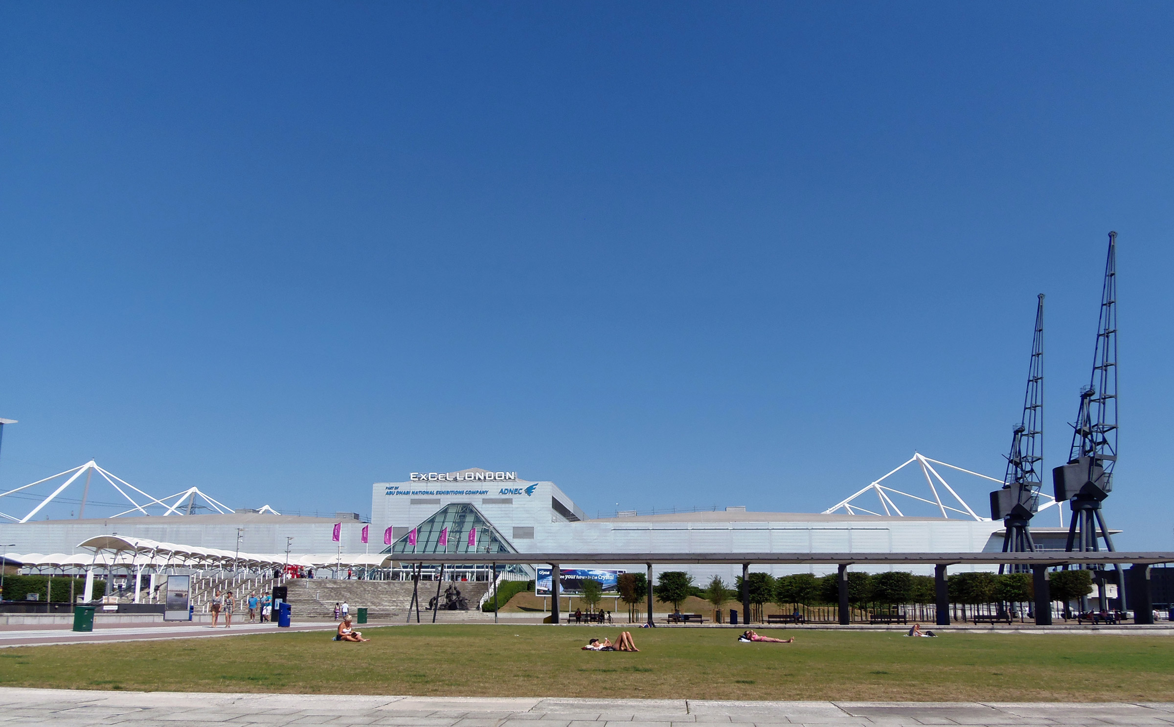 View of the ExCeL in London
