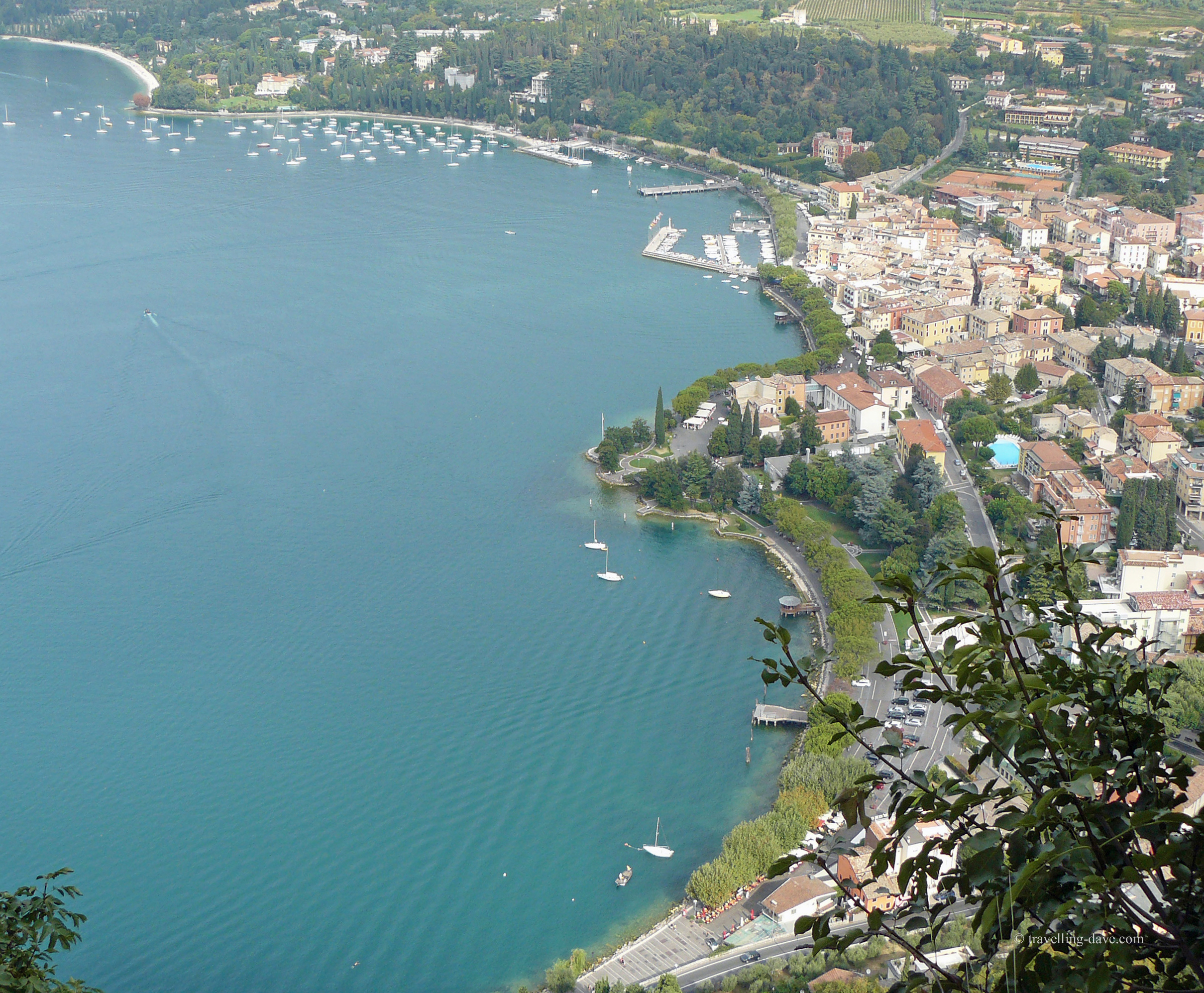 Panoramic view of the village of Garda, Italy – TRAVELLING DAVE