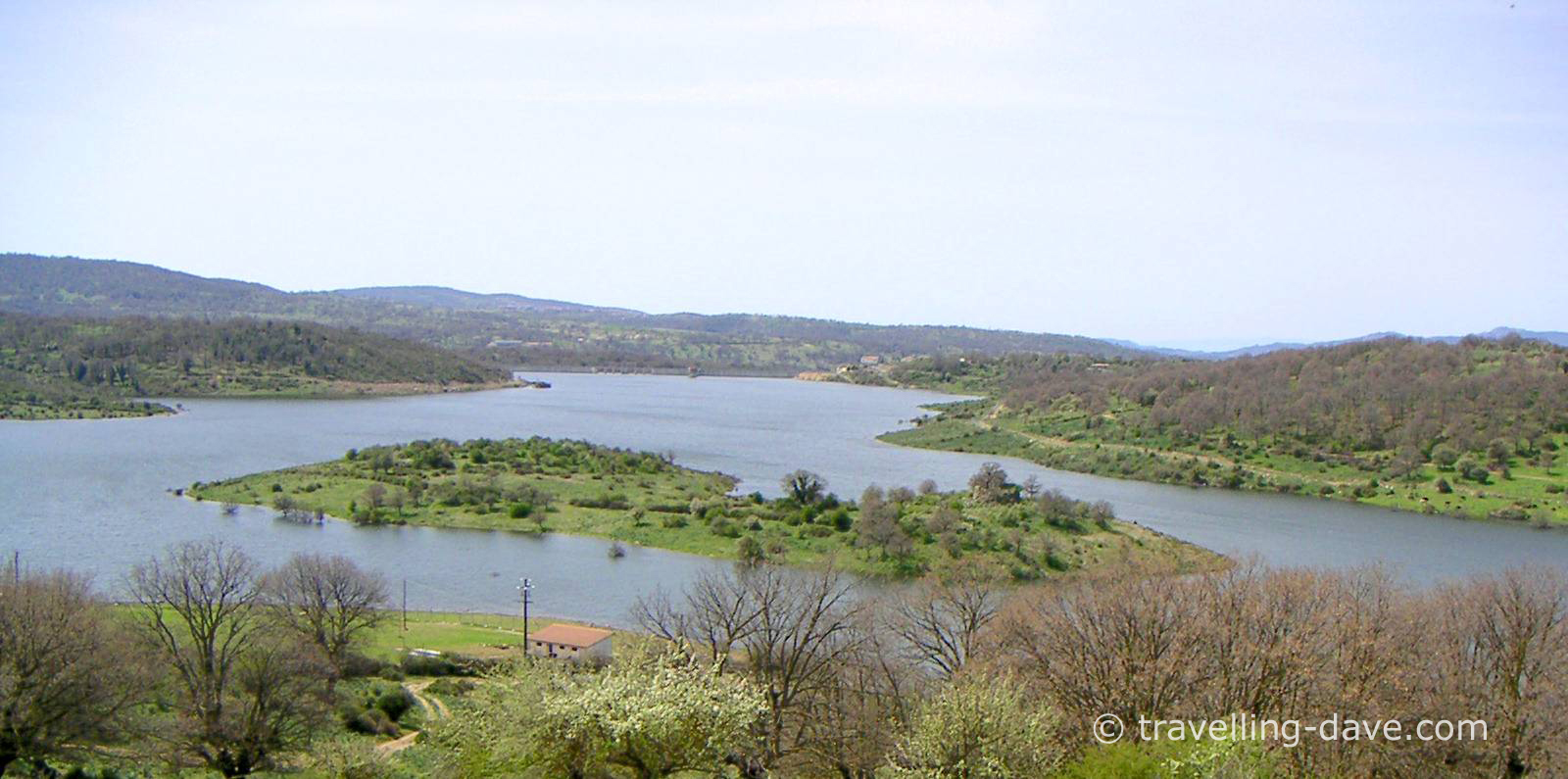 View of the Gennargentu National Park