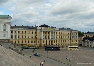 View of Helsinki Government Palace