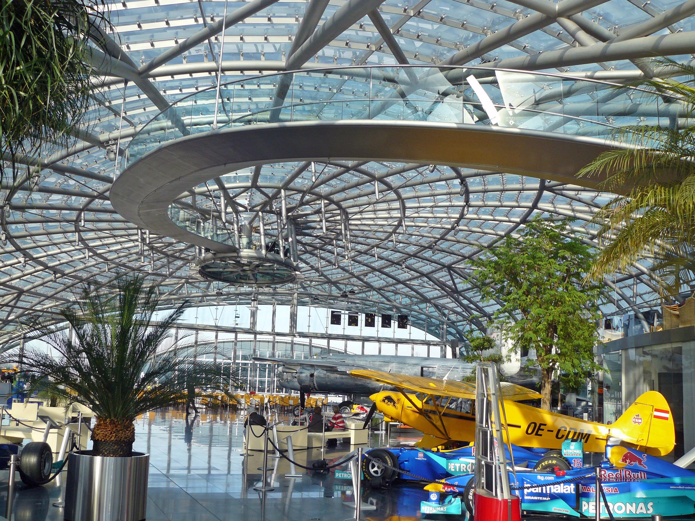 Inside Salzburg Hangar 7