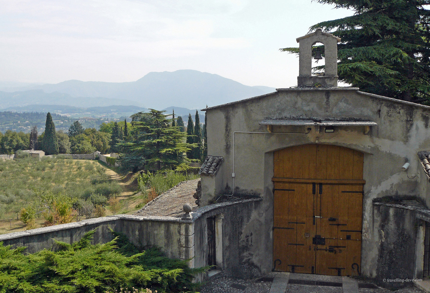 Hermitage St.George main entrance, Garda, Italy