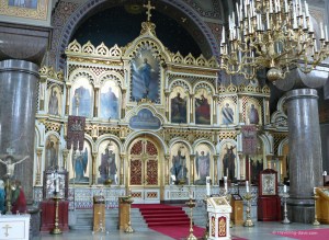 Icons at Uspenski Cathedral