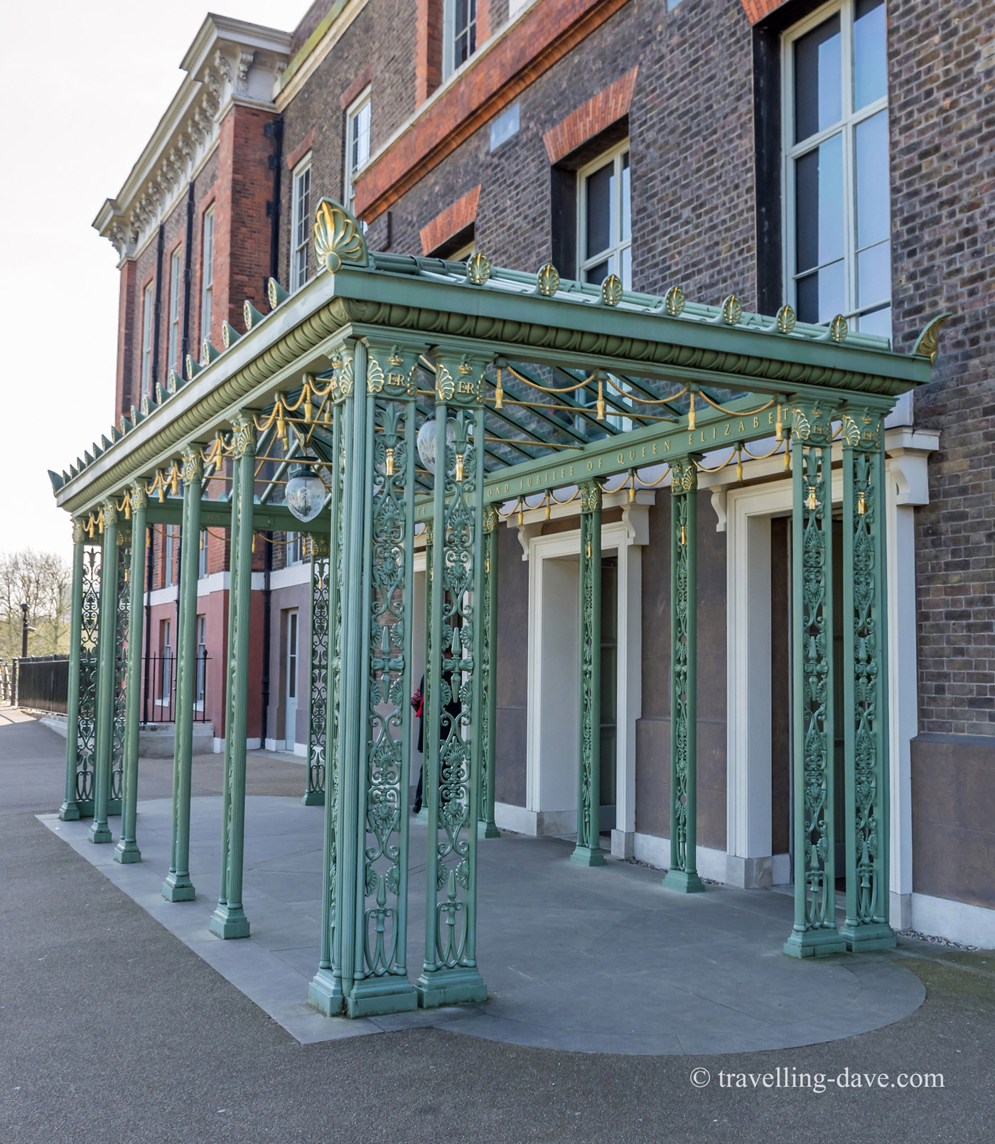 Loogia at the Visitors' Entrance to Kensington Palace