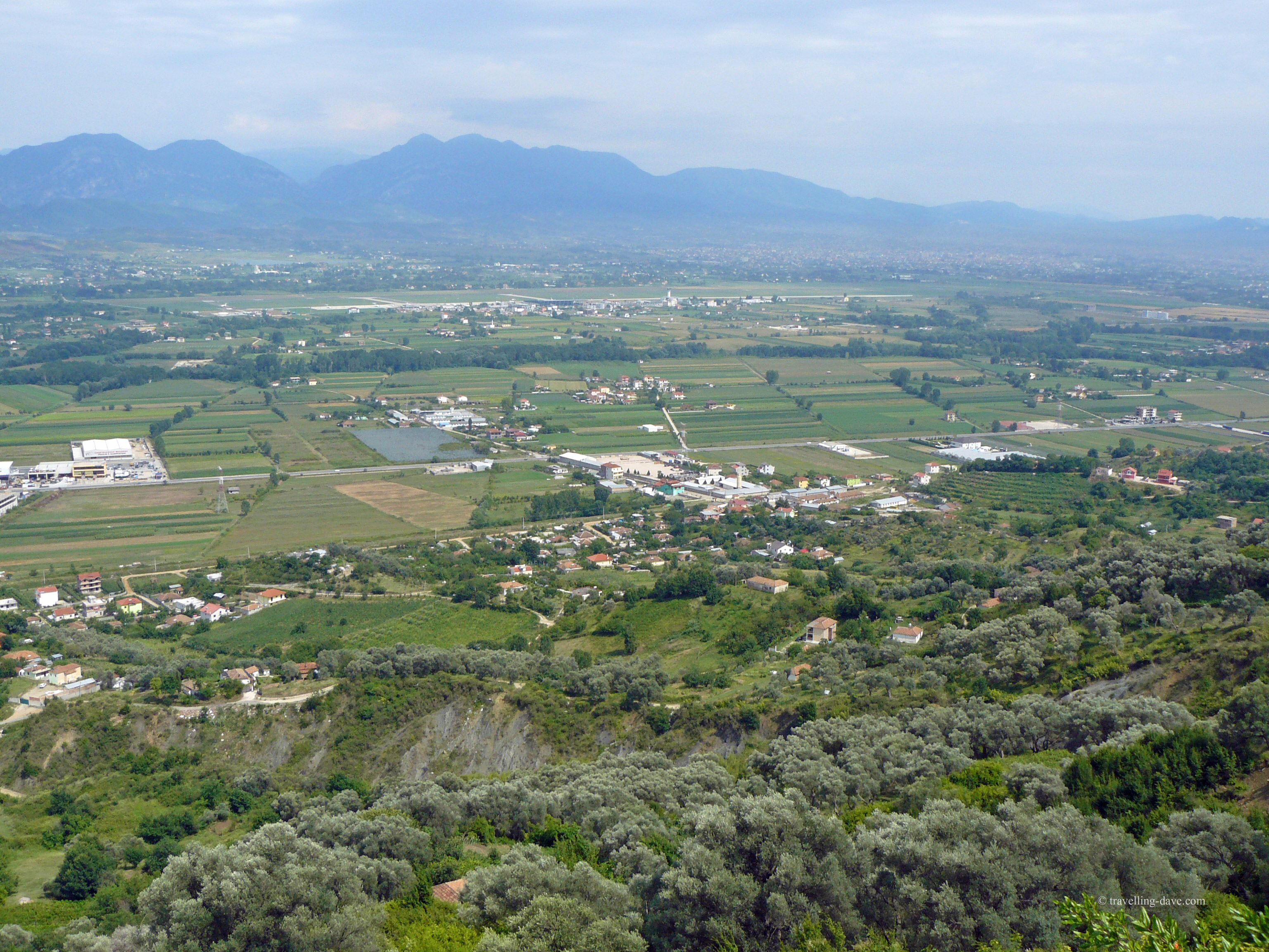 The green Albanian Lowlands