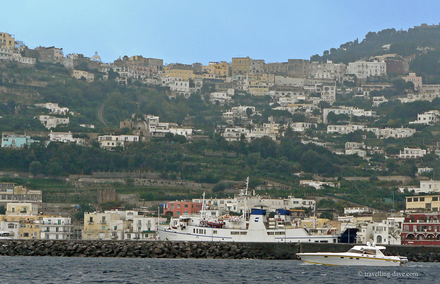 View of Capri's Marina Grande