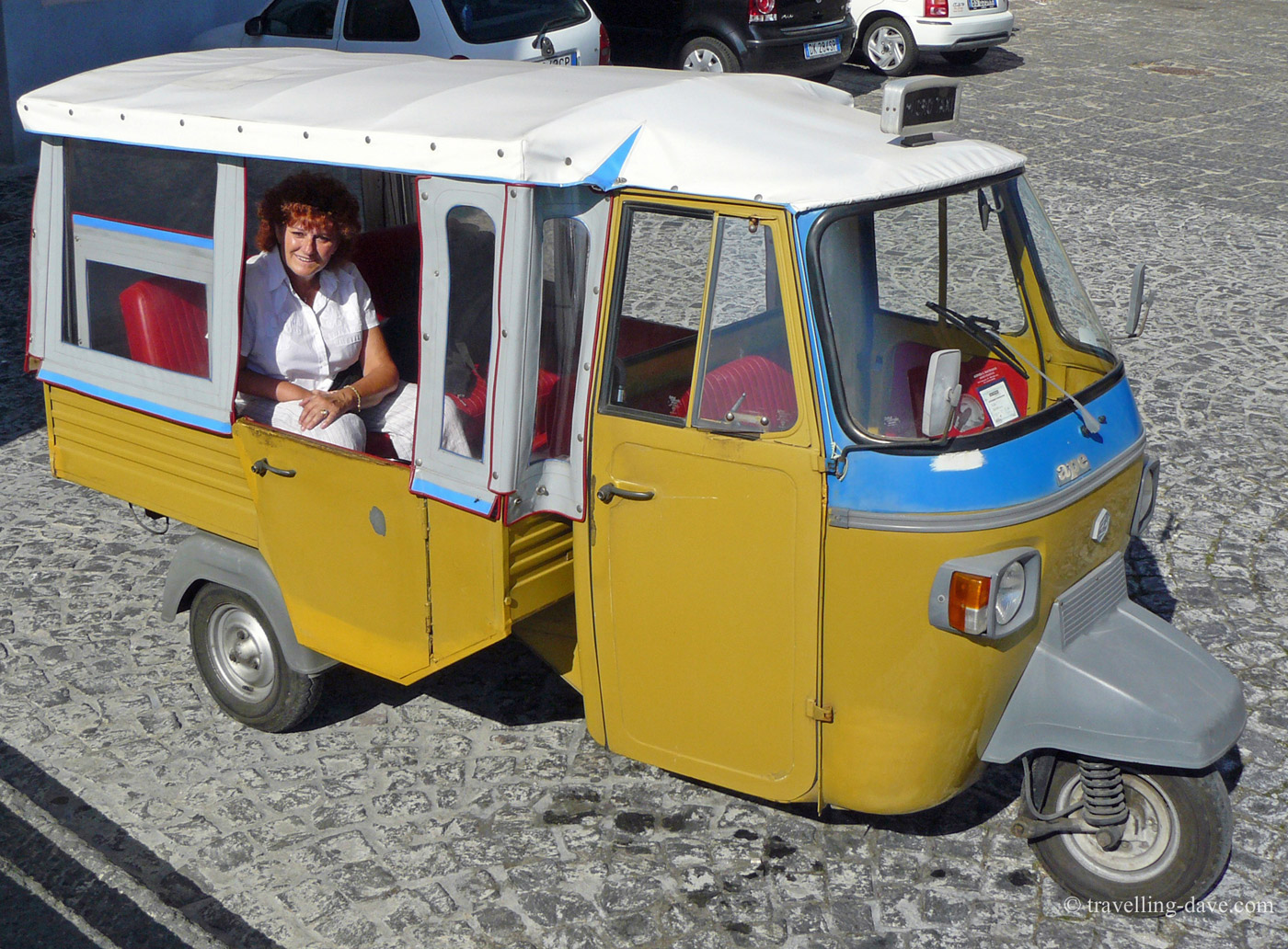 One of Procida microtaxis