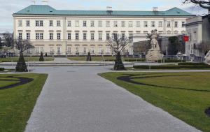 View of Salzburg Mirabelle Palace