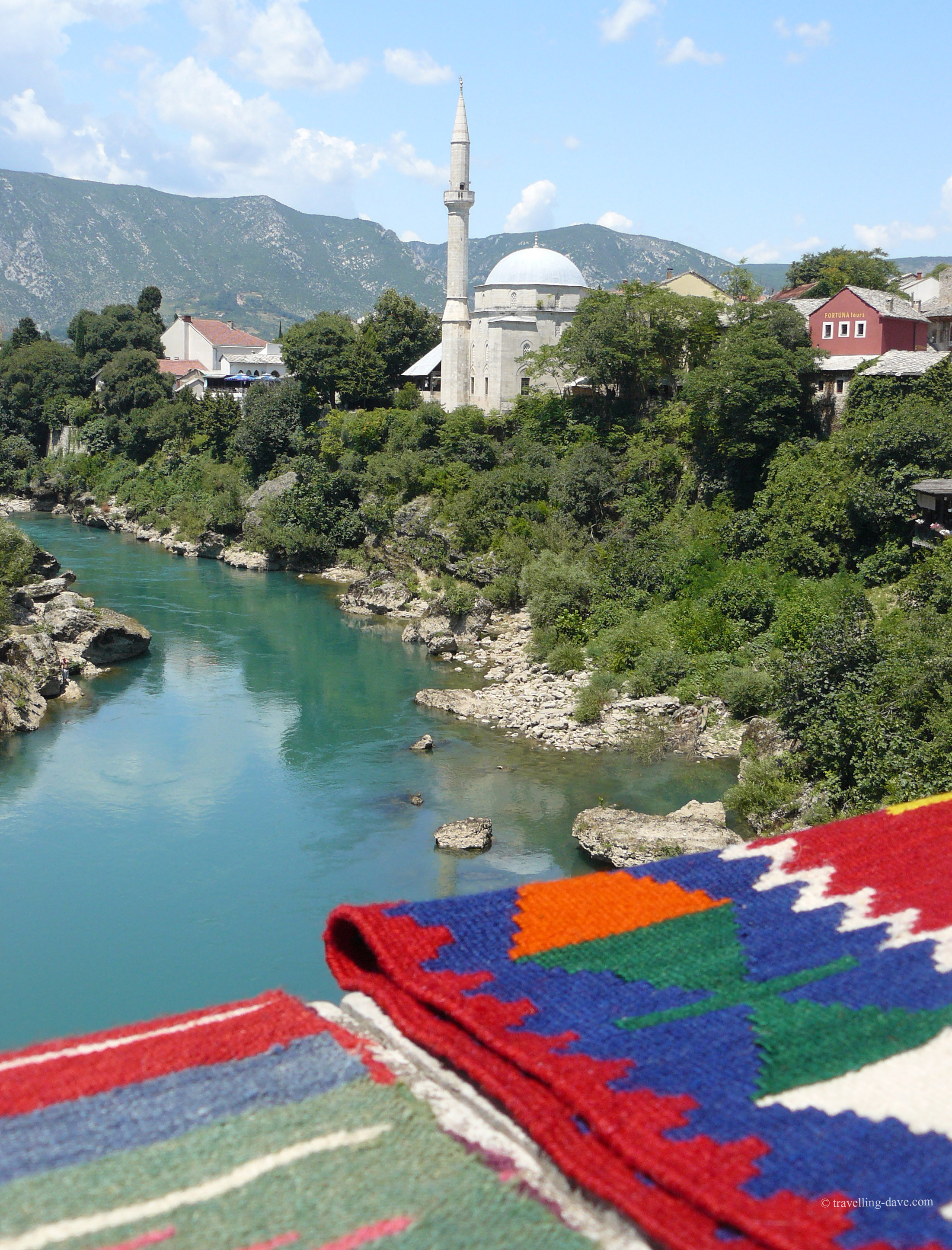 View of Mostar's Koski Mehmed Pasha mosque