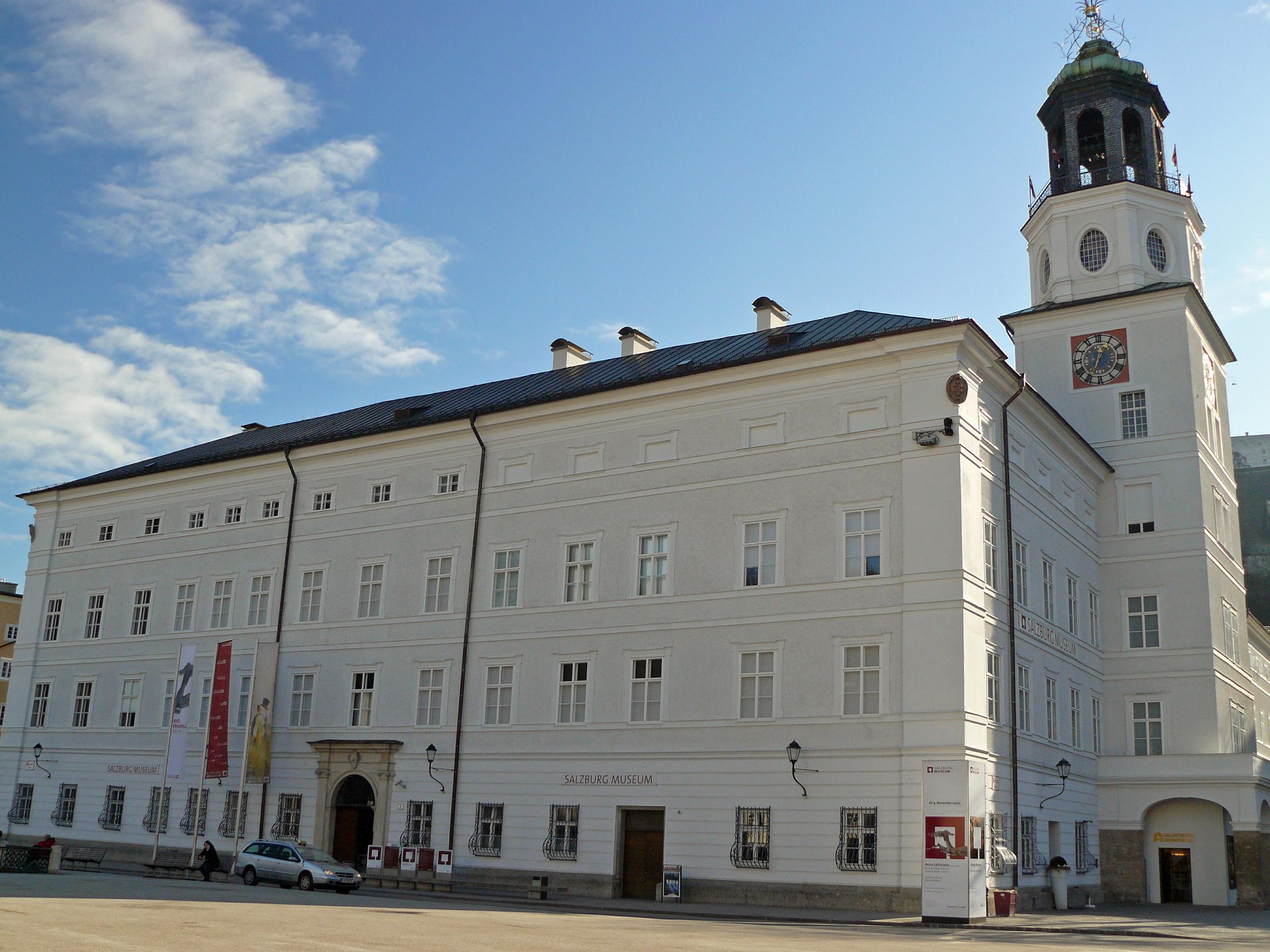 View of the building housing Salzburg Museum