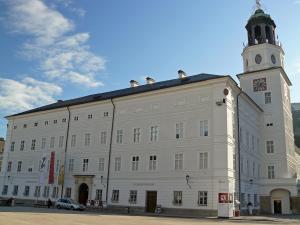 View of the building housing Salzburg Museum