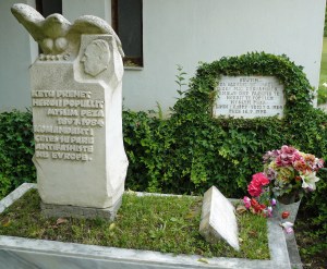 The grave of Myslym Peza in Albania