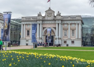 The entrance to Greenwich National Maritime Museum