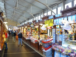 Inside Helsinki Old Market Hall