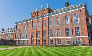 The green lawn at Kensington Palace