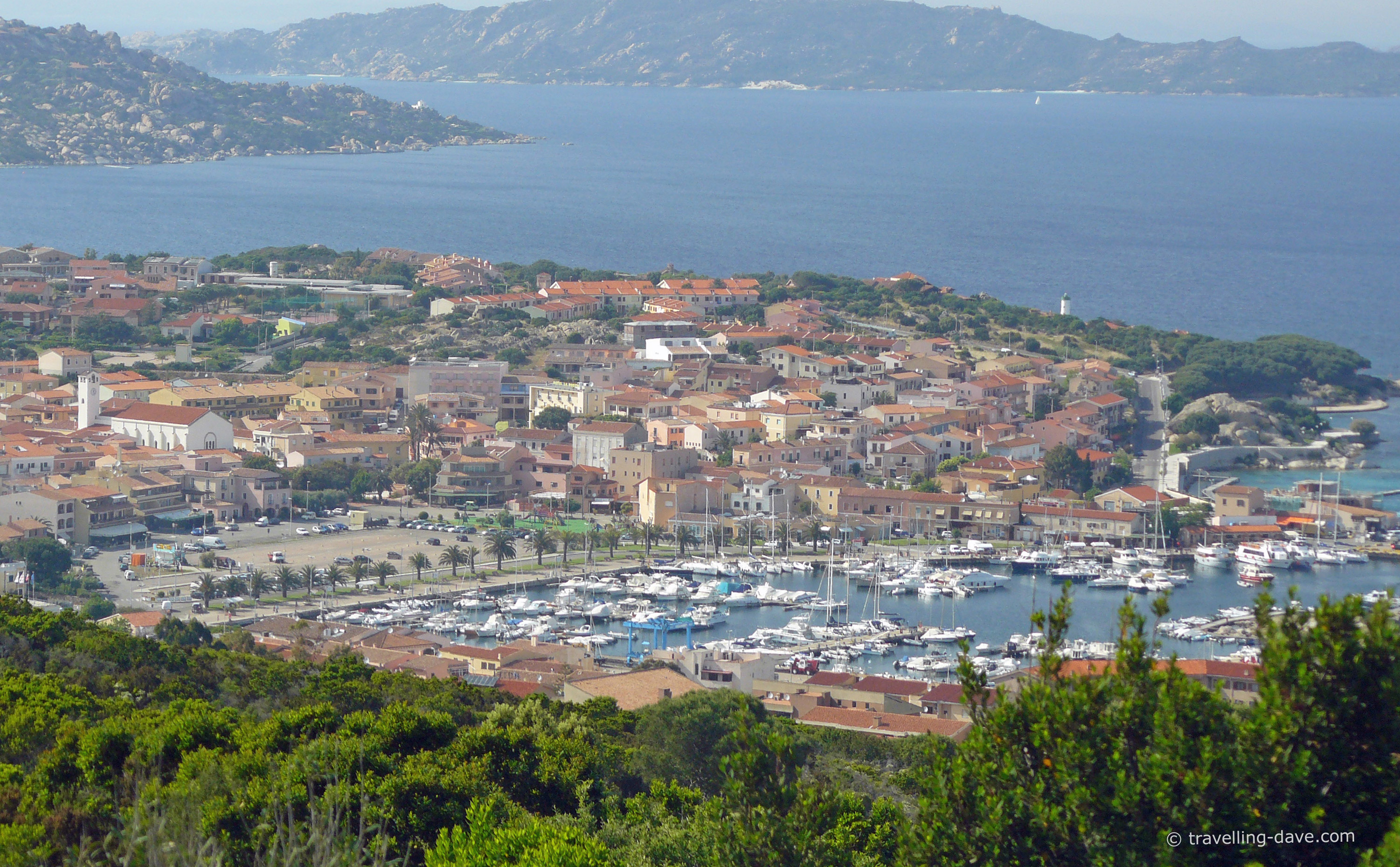 View of the village of Palau