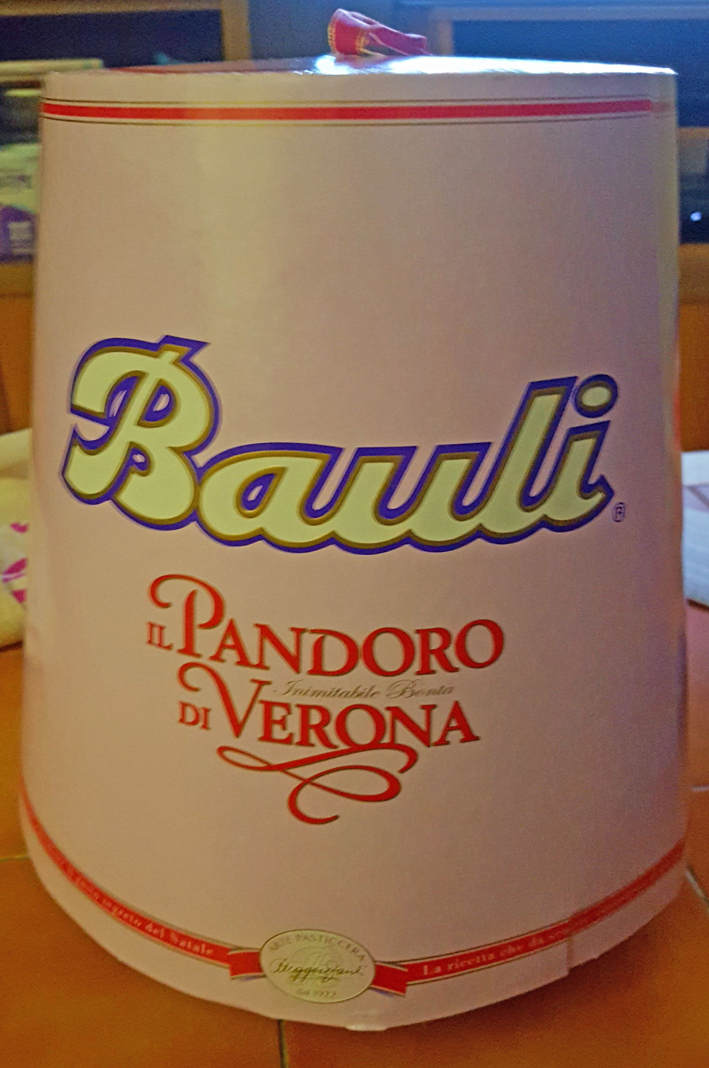 Verona famous Pandoro Bauli