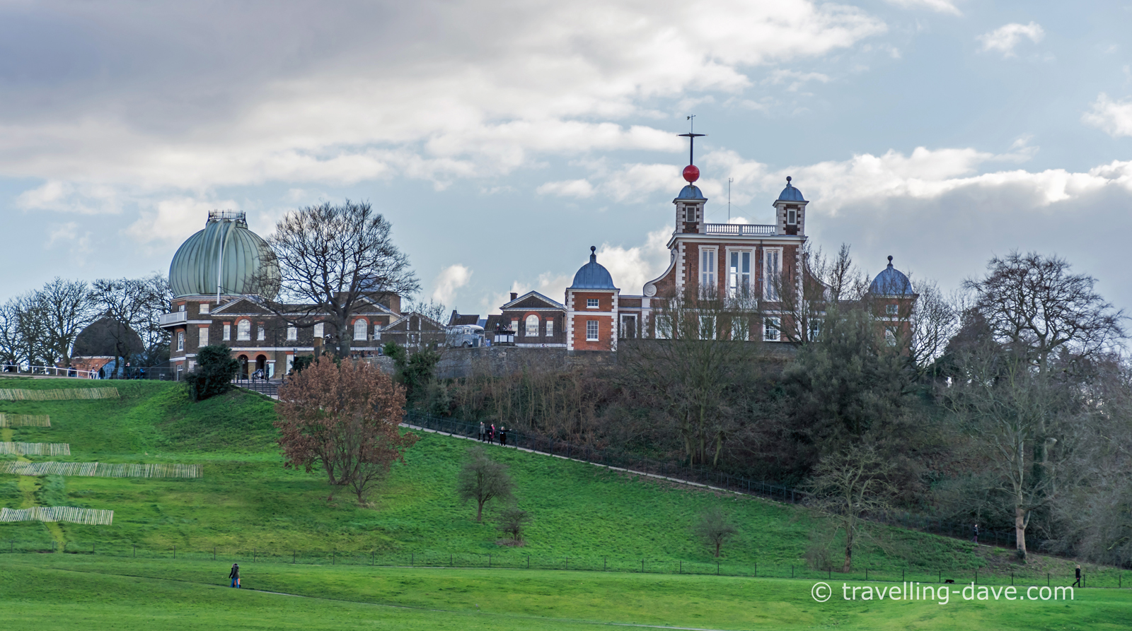Panoramic view of the Royal Observatory in Greenwich