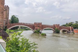 View of Ponte Castelvecchio in Verona