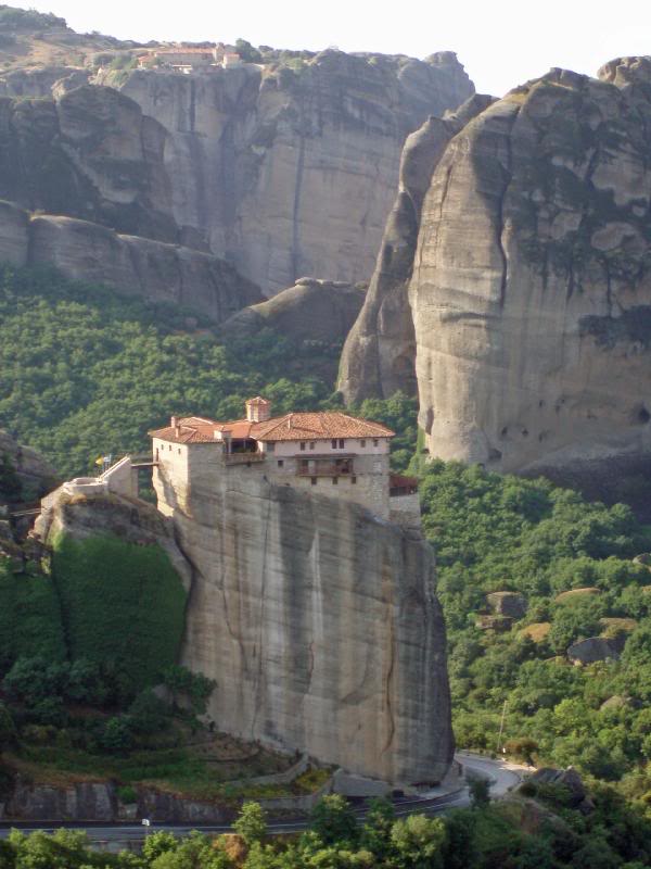 View of Roussano Monastery