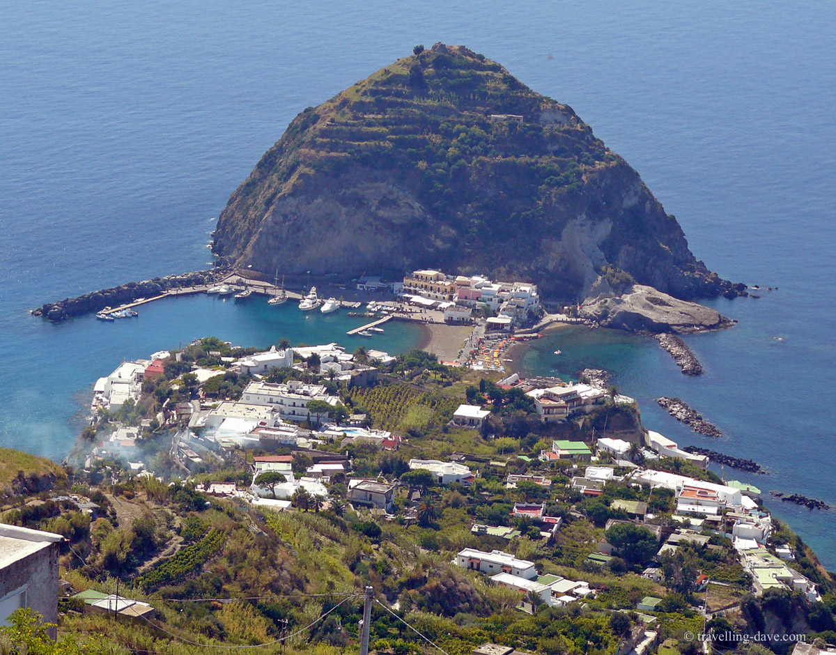 The village of Sant'Angelo on Ischia