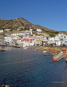 View of the village of Sant'Angelo on the island of Ischia