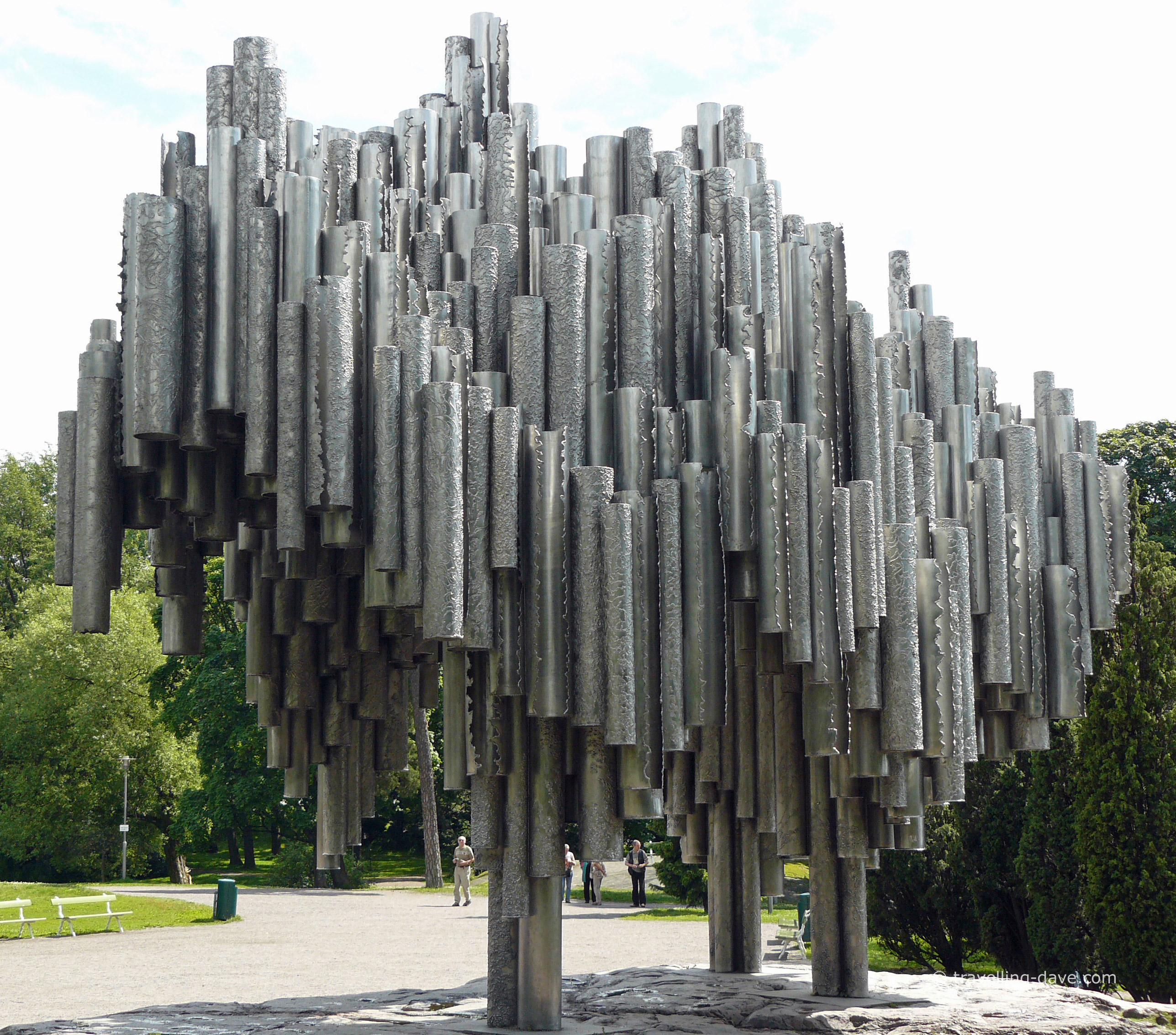 View of Helsinki Sibelius Monument