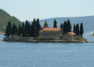 View of St.George Island in Montenegro
