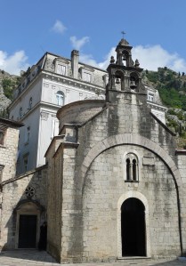 View of Kotor's St.Luke's church