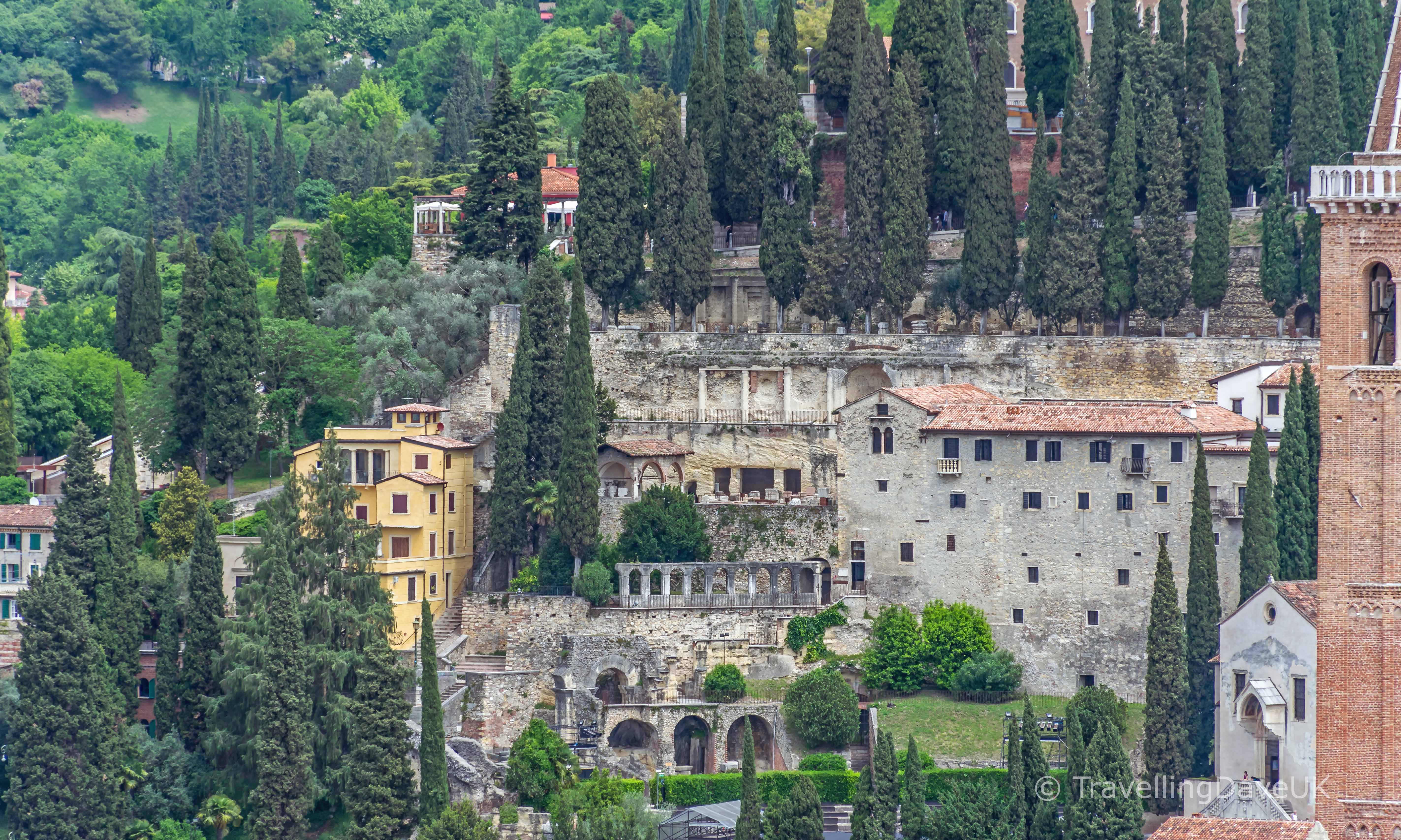 View of the Roman Theatre in Verona
