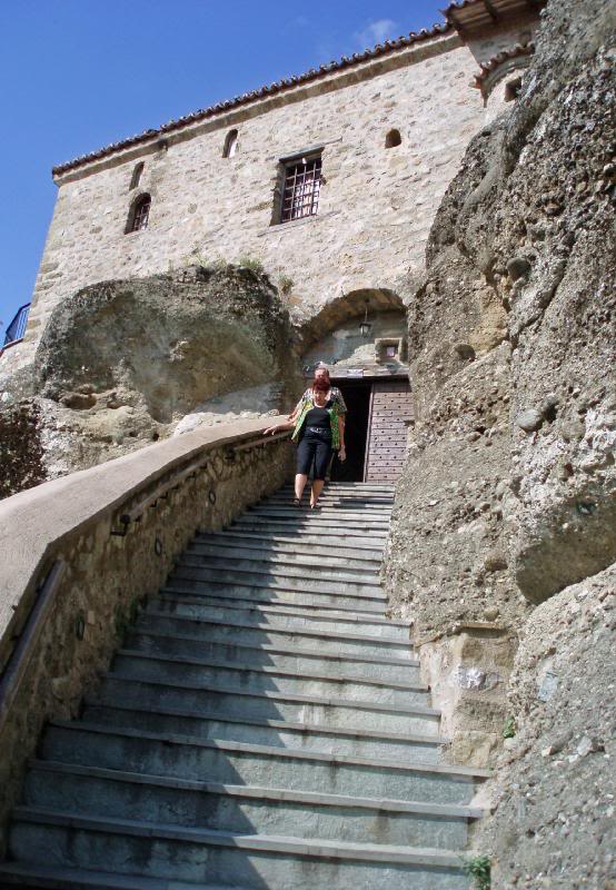 Entrance to Meteora Varlaam Monastery