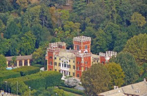 View of Villa Albertini in Garda