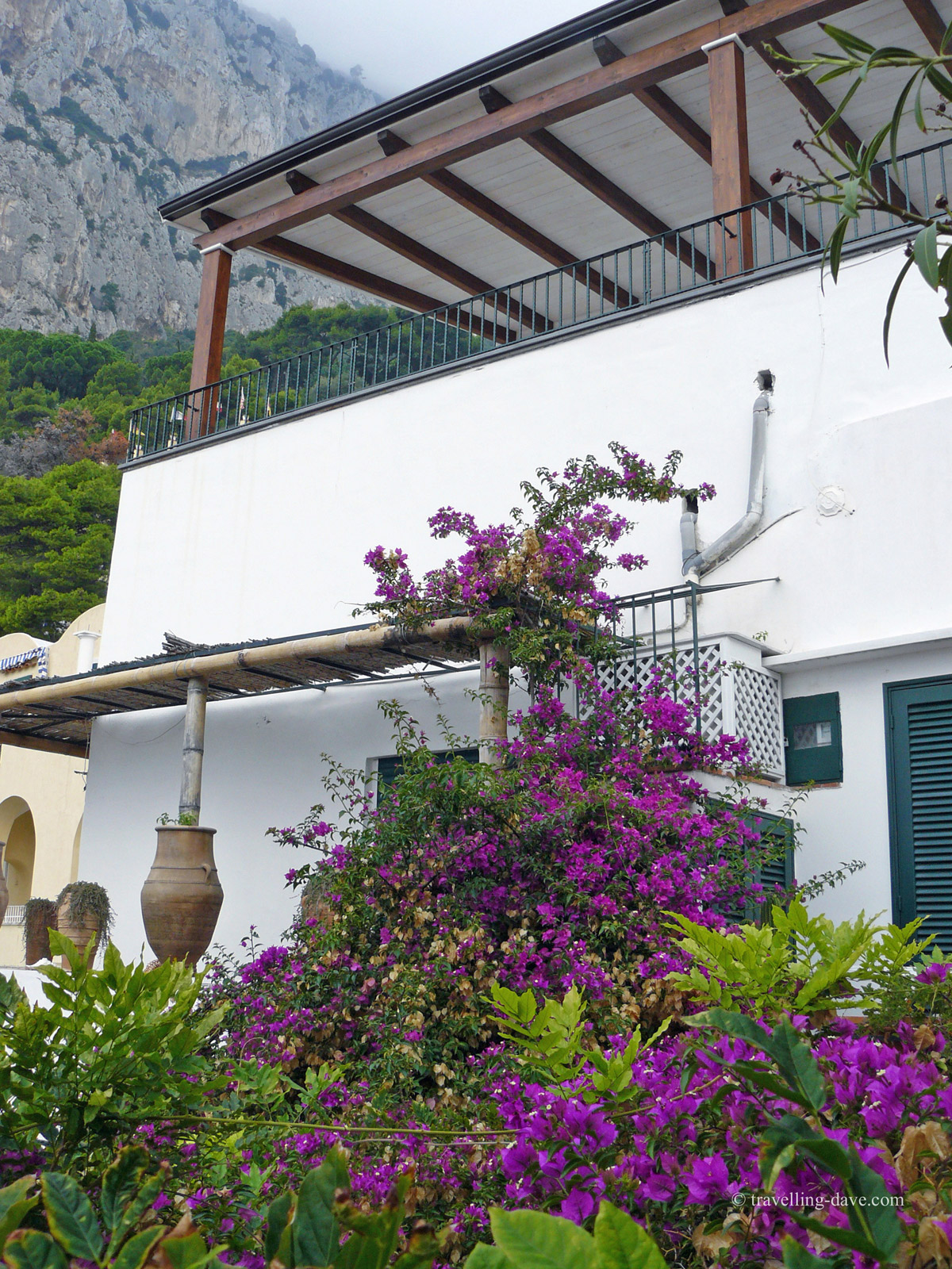 One of Capri's villas