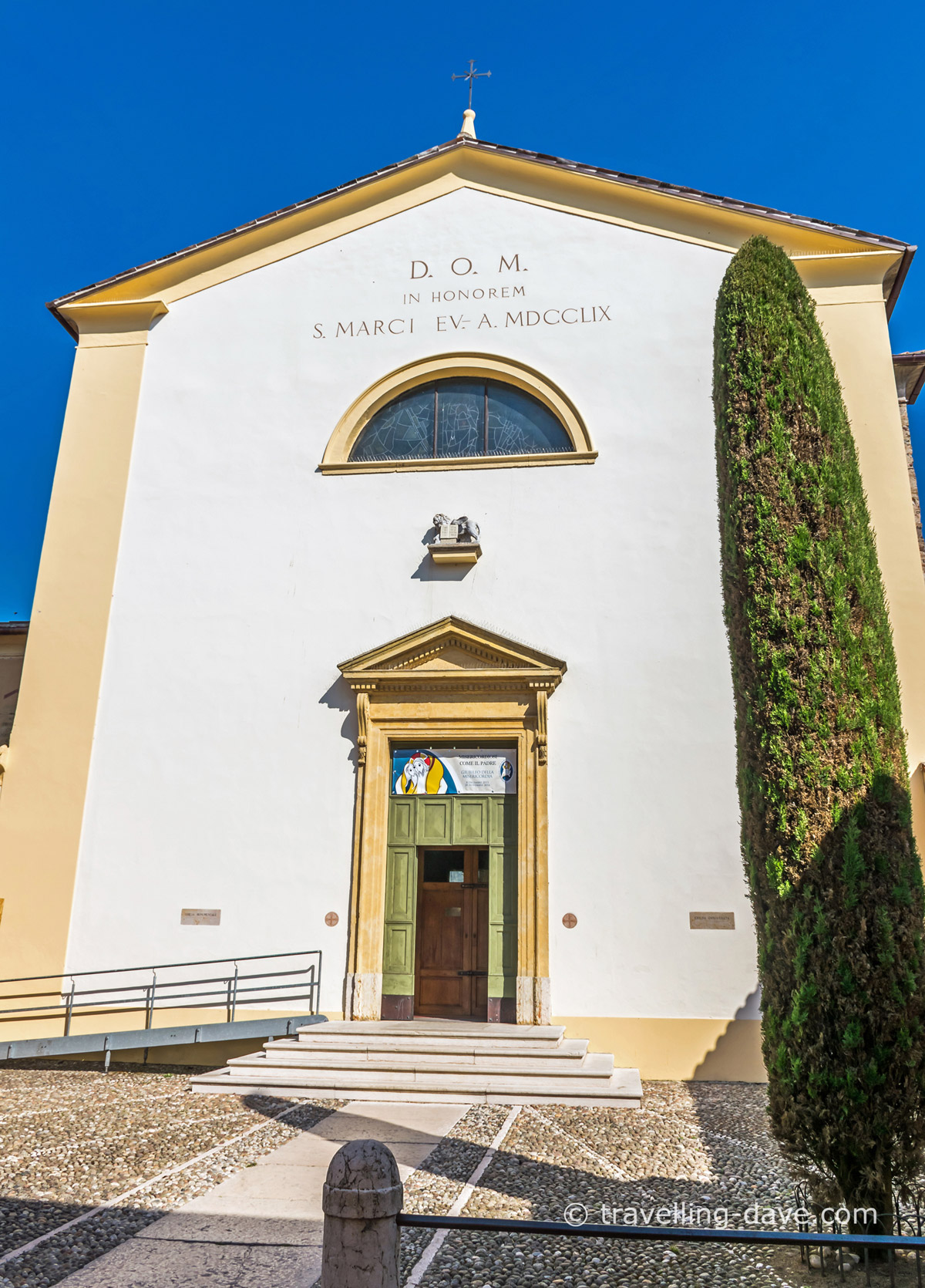 The village church of Borghetto sul Mincio