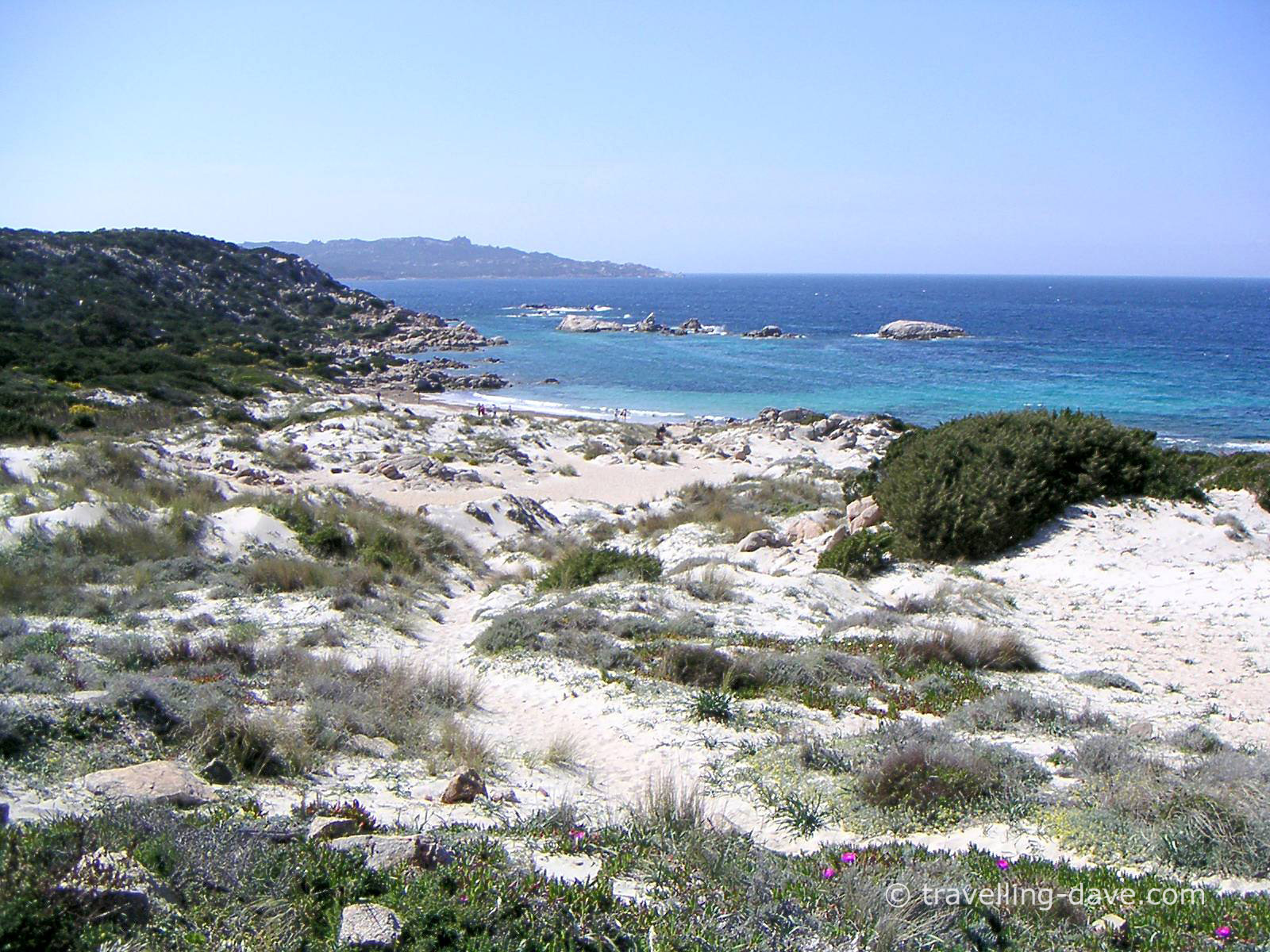 One of Sardinia many beaches