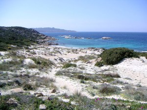 One of Sardinia many beaches