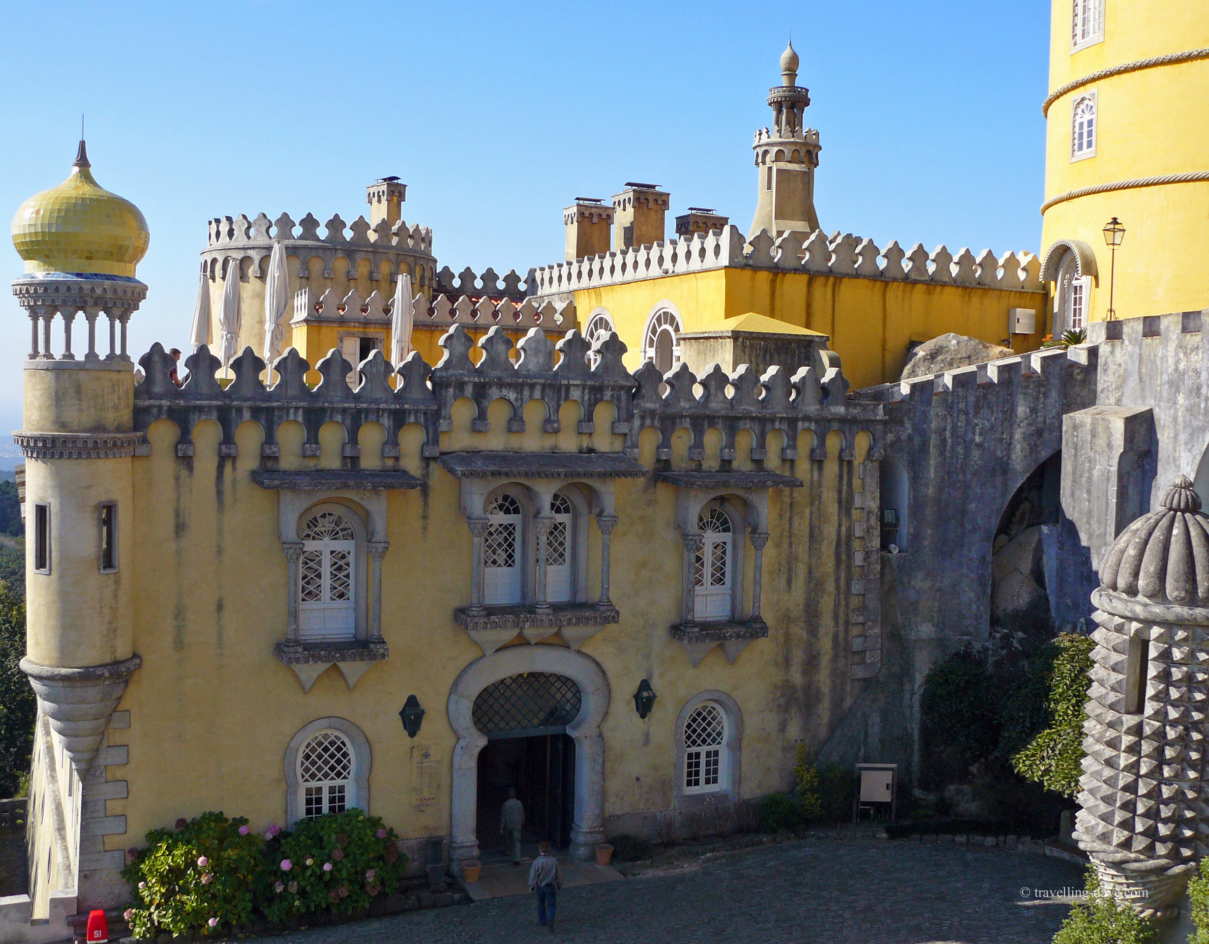 One of the buildings of Sintra Pena National Palace