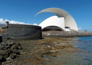 View of the Auditorium de Tenerife