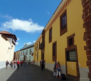 A street in La Laguna in Tenerife