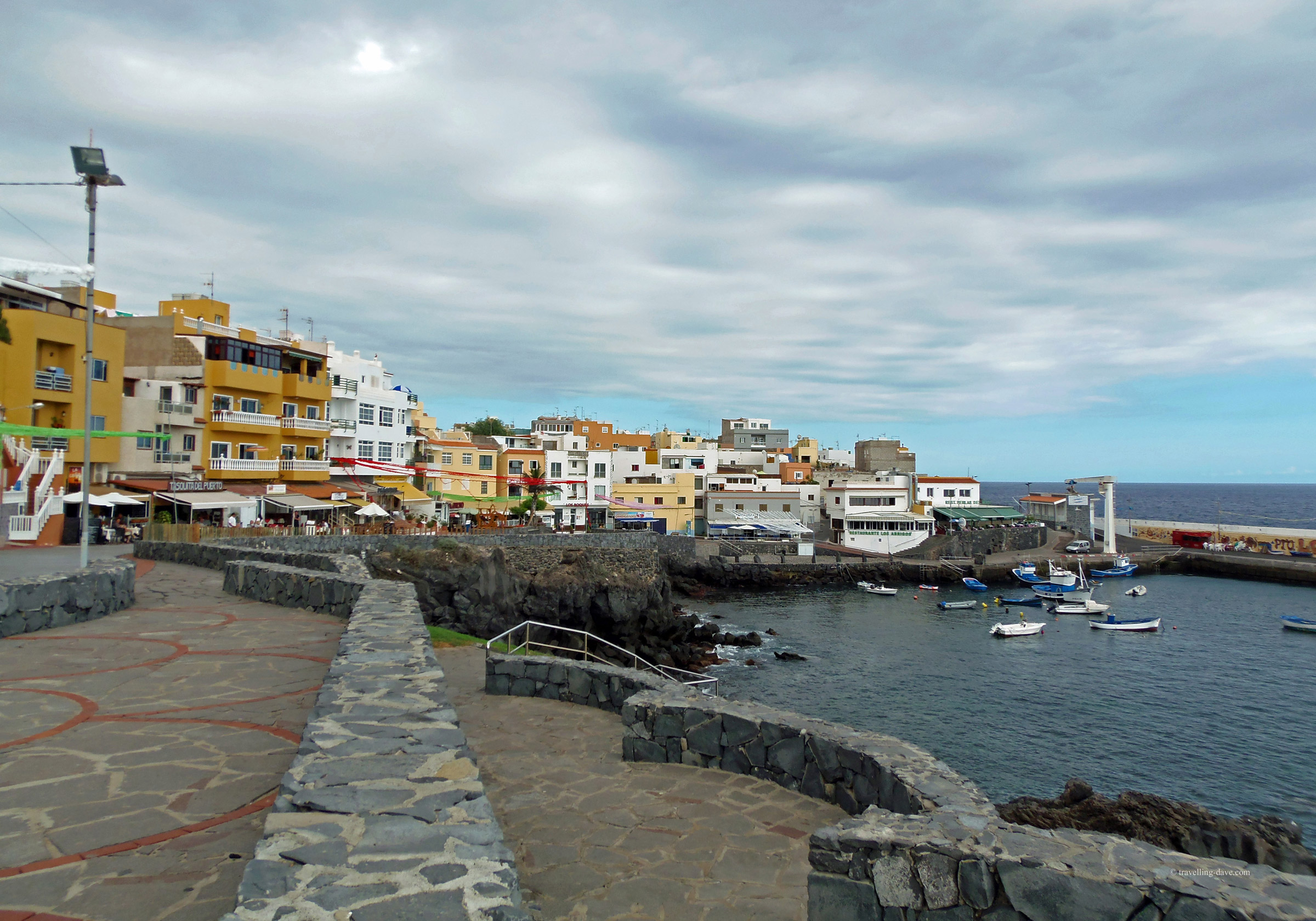 View of the village of Los Abrigos