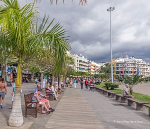 The boardwalk at Los Cristianos